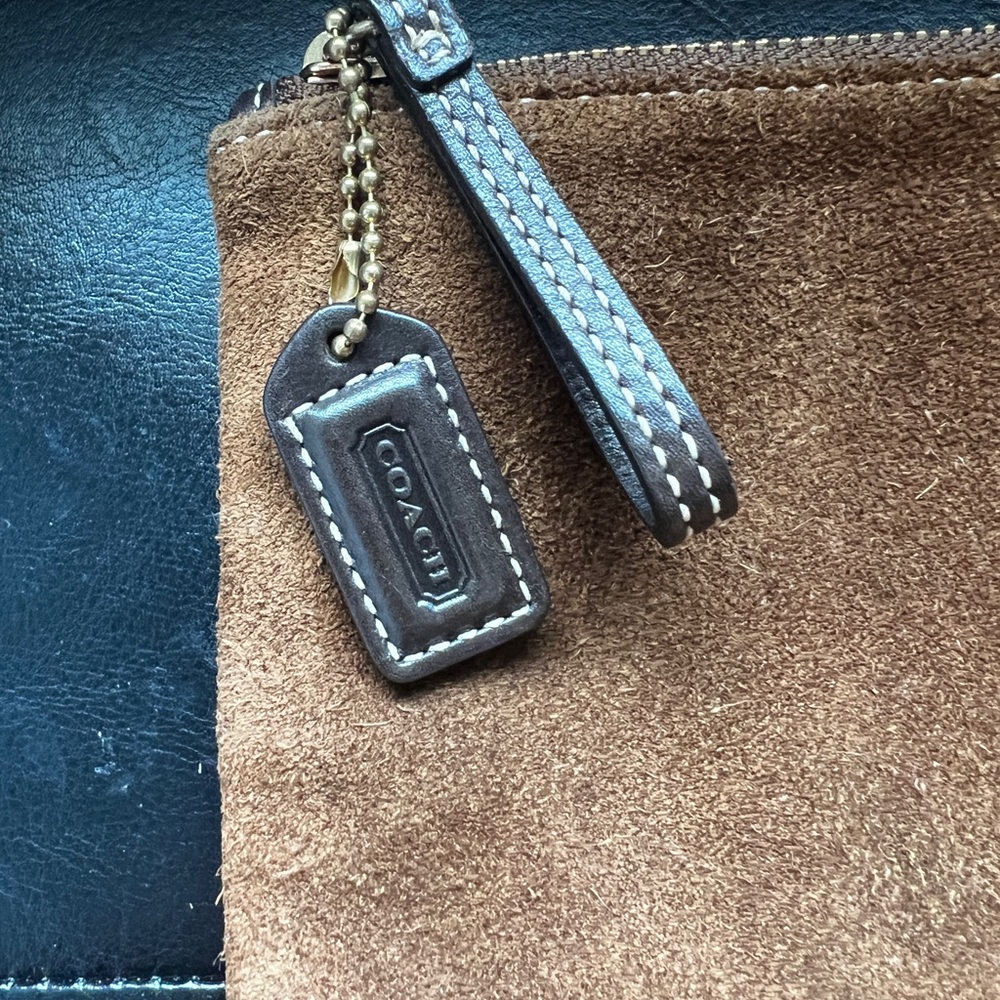 Coach Vintage Brown Suede Fringe Crossbody Bag - Picture 10 of 10